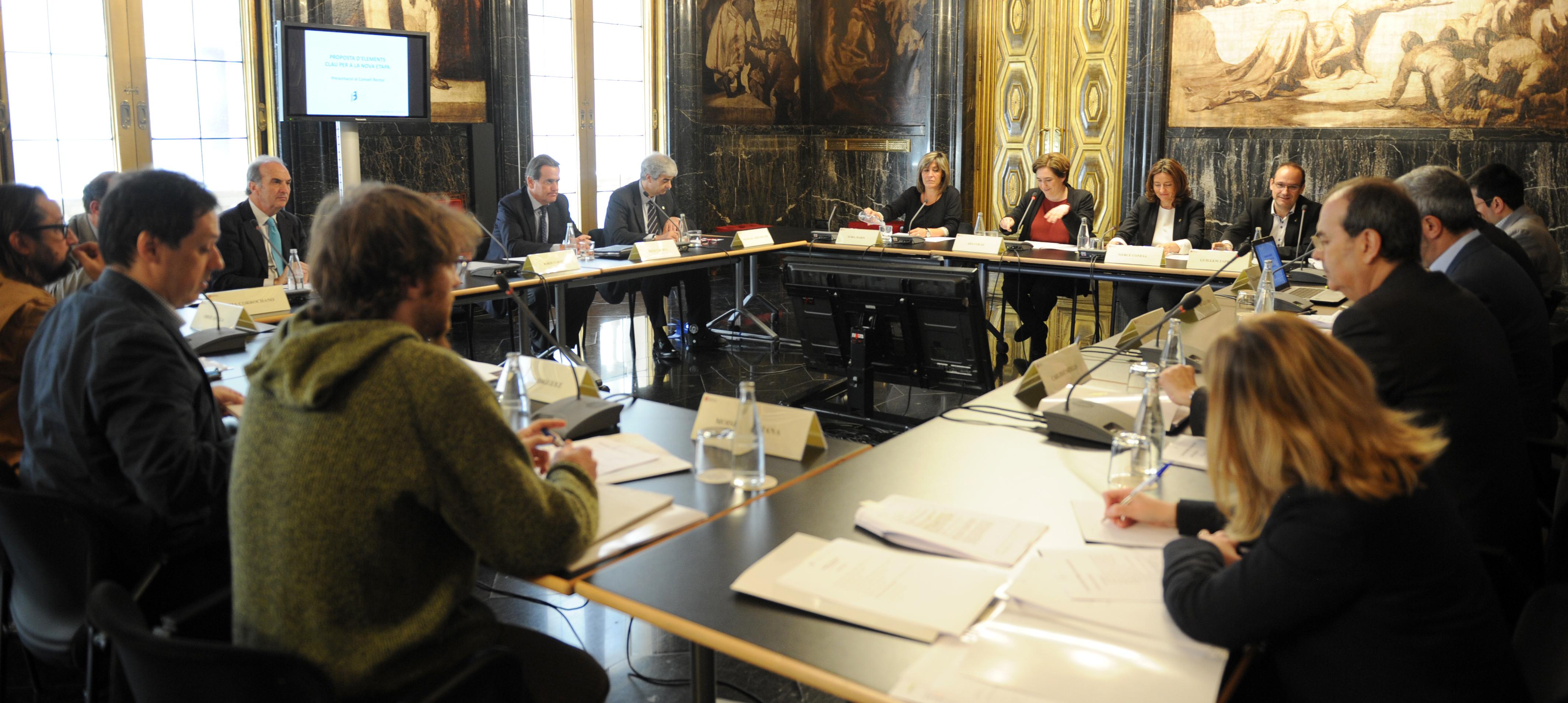 Reunió del Consell Rector, 13 de maig, Ajuntament  de Barcelona