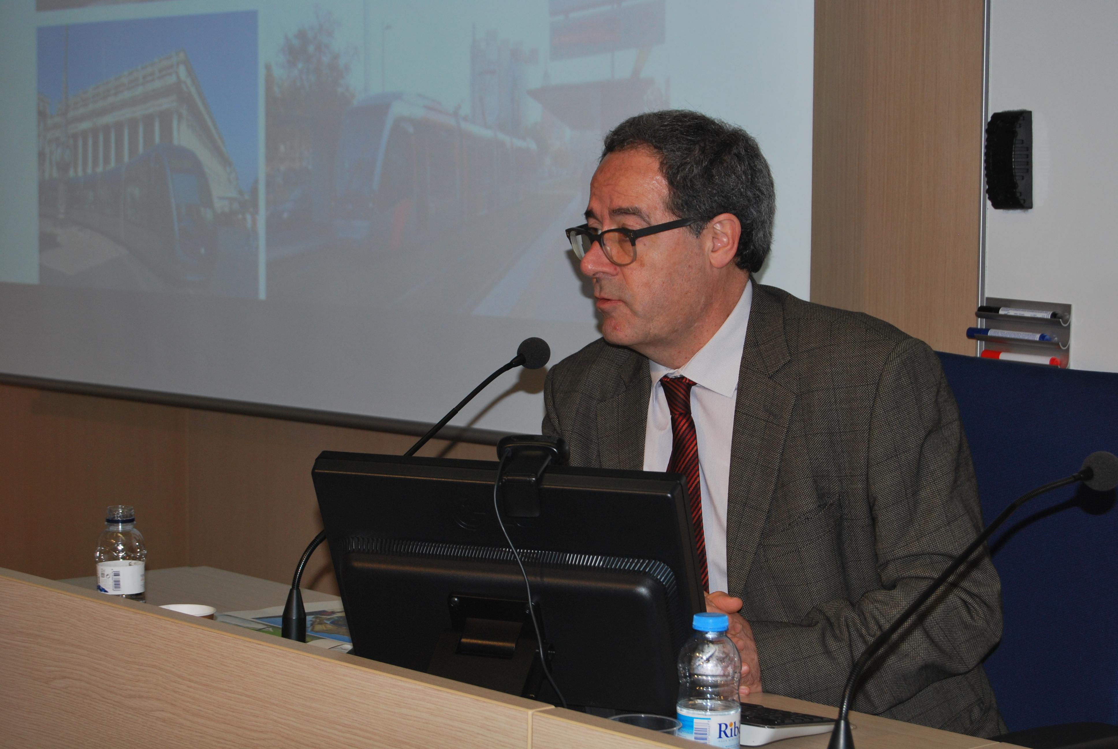 Pere Macias, Director Estratègic del projecte de connexió entre els dos tramvies de Barcelona