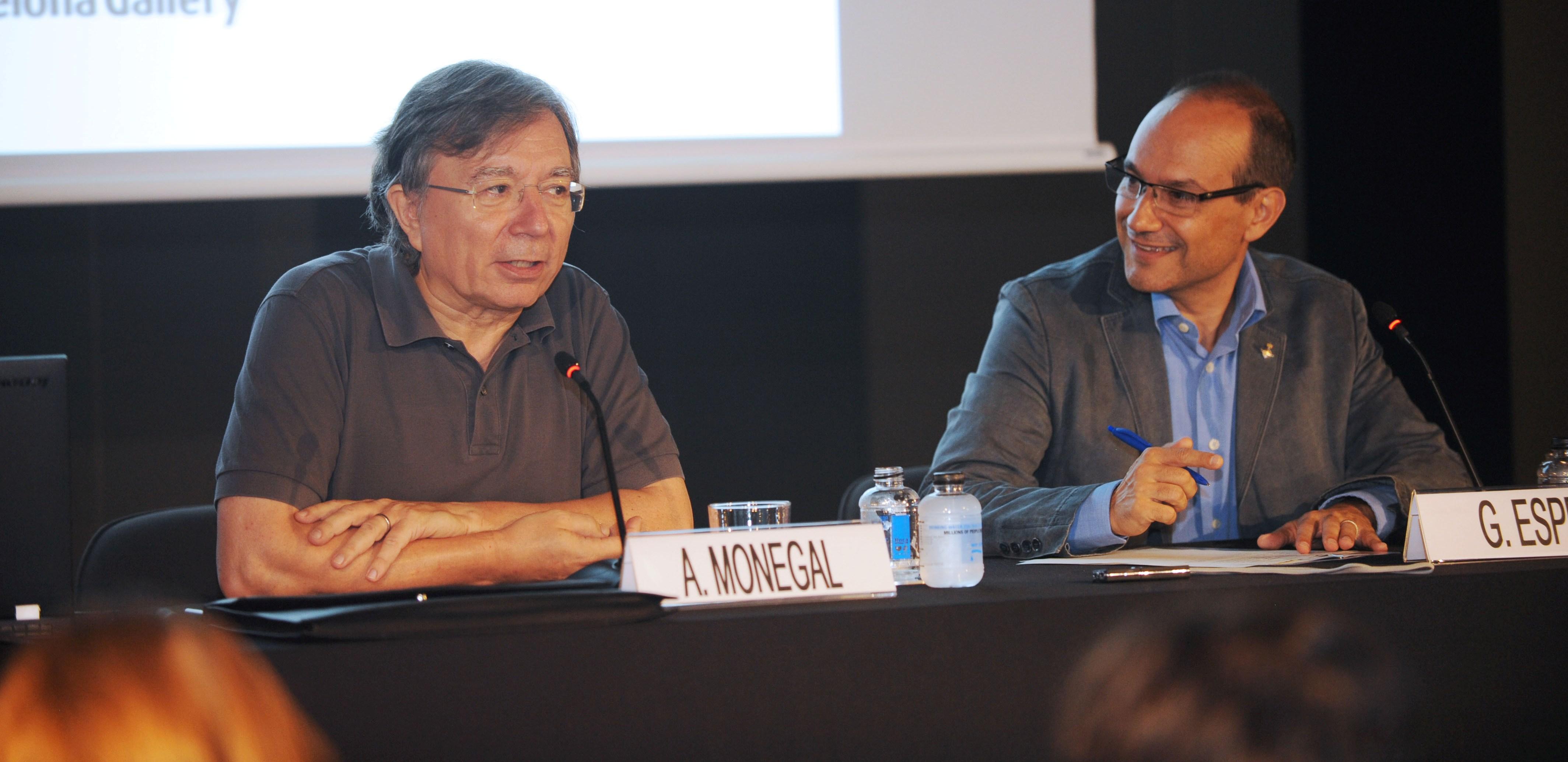 Guillem Espriu y Antonio Monegal