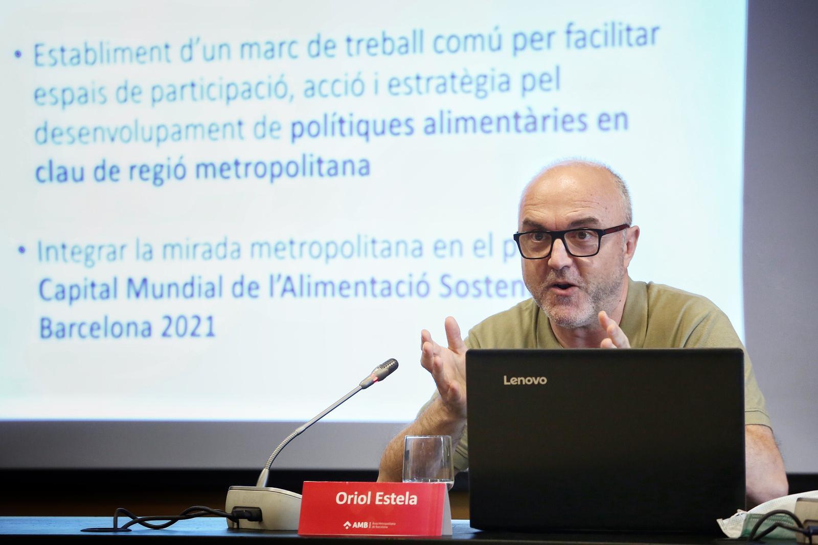 Oriol Estela durant la presentació de la CARM. Foto: Pere Virigil