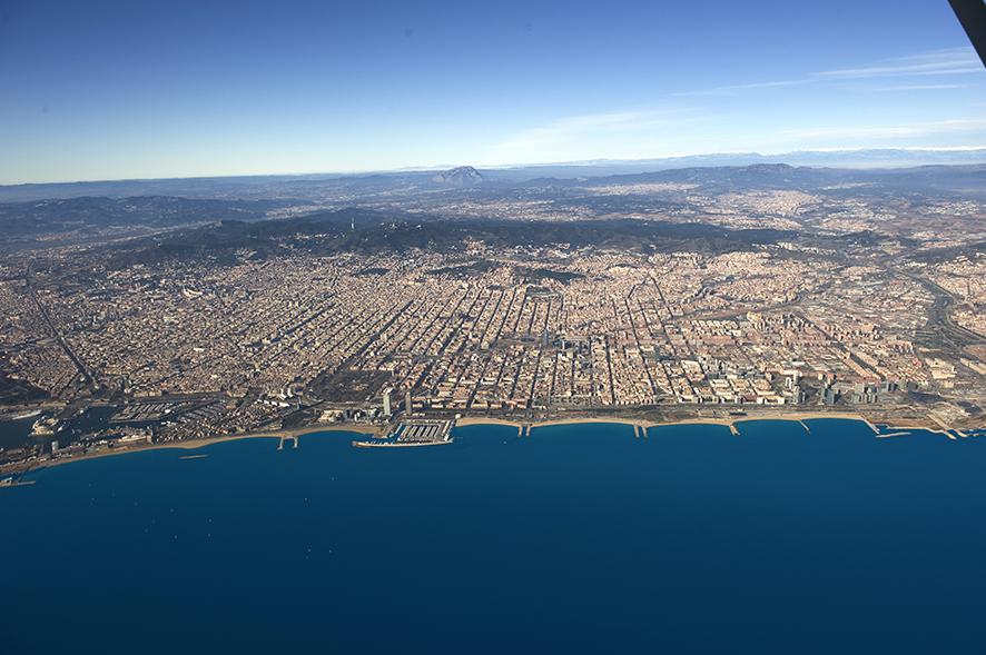 Vista general de Barcelona i l'AMB