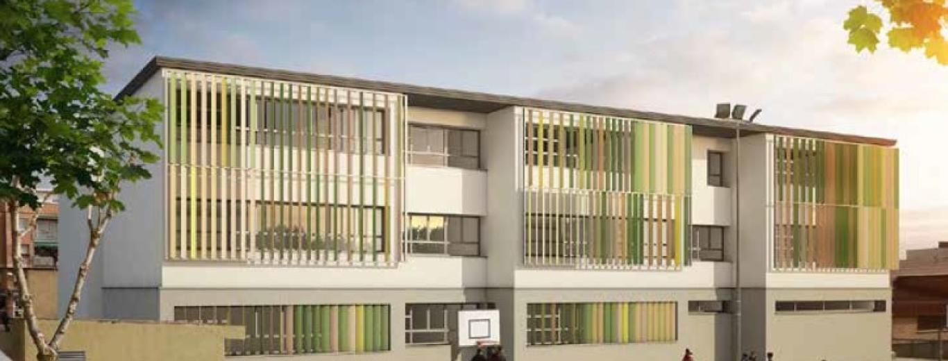 Imatge Model metropolità d'escoles NZEB 