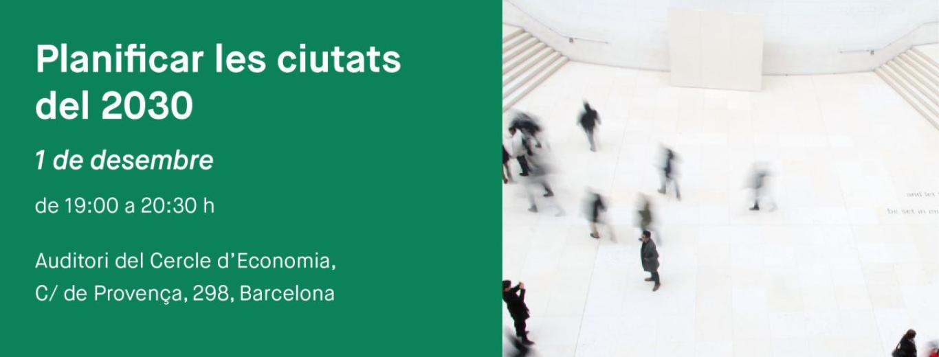 Planificar les ciutats del 2030