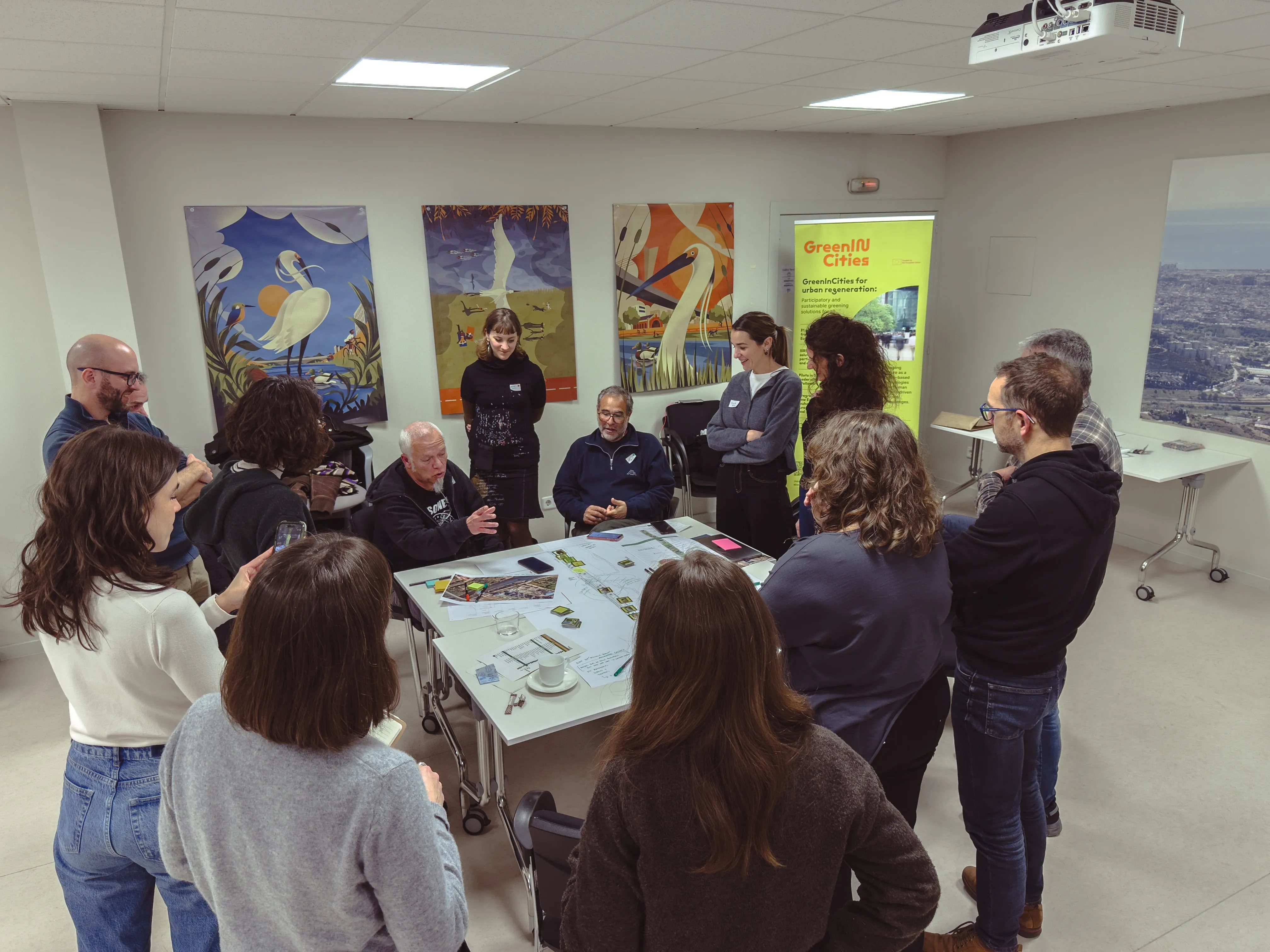 Taller amb persones expertes a Sant Adrià del Besòs