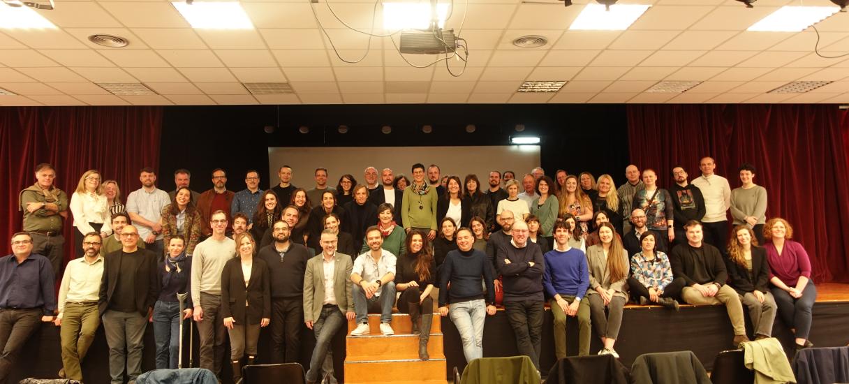 Foto de família de totes les entitats i institcions que impulsaran el projecte GreenIn Cities