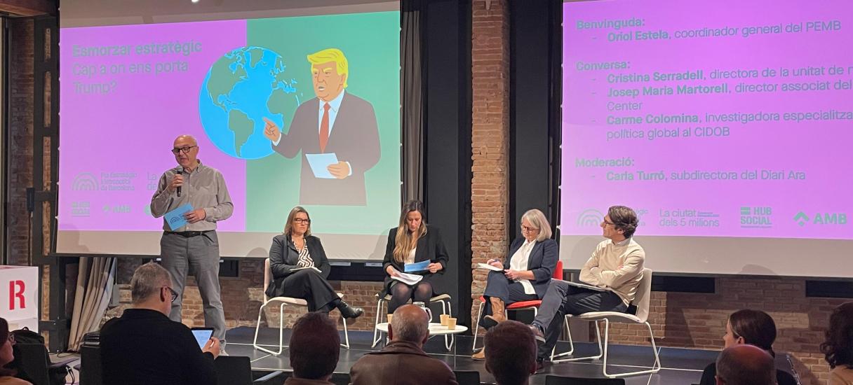 Esmorzar 'Cap a on ens porta Trump?'