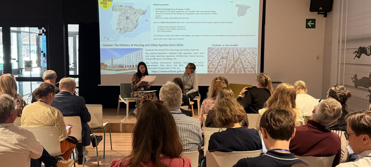 Presentació agenda urbana metropolitana per part del MIVAU