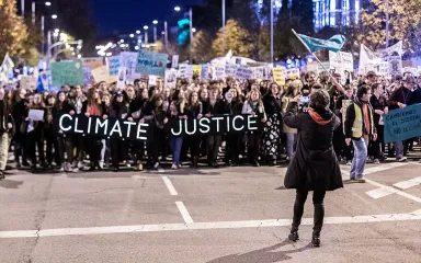 Manifestació emergència climàtica